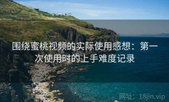 围绕蜜桃视频的实际使用感想：第一次使用时的上手难度记录