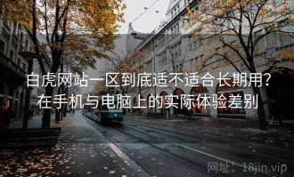 白虎网站一区到底适不适合长期用？在手机与电脑上的实际体验差别