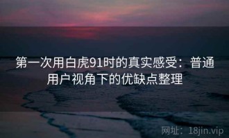 第一次用白虎91时的真实感受：普通用户视角下的优缺点整理