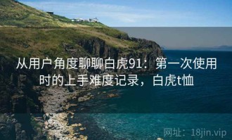 从用户角度聊聊白虎91：第一次使用时的上手难度记录，白虎t恤