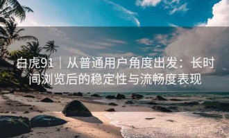 白虎91｜从普通用户角度出发：长时间浏览后的稳定性与流畅度表现