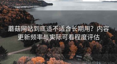 蘑菇网站到底适不适合长期用？内容更新频率与实际可看程度评估