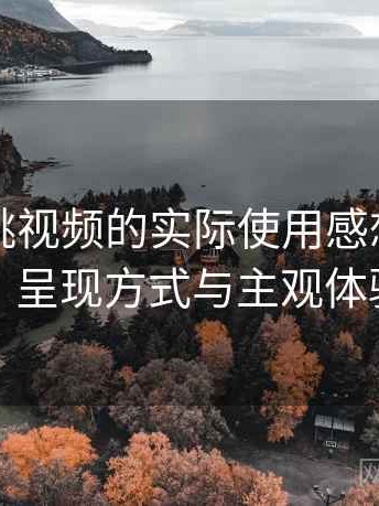 围绕蜜桃视频的实际使用感想：内容质量、呈现方式与主观体验总结