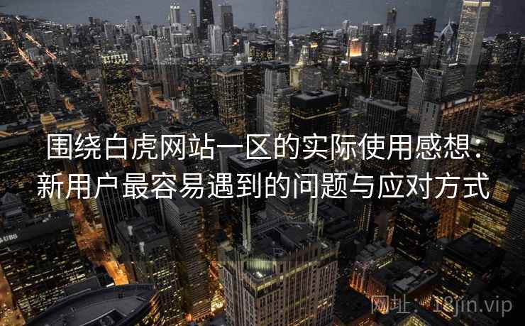 围绕白虎网站一区的实际使用感想：新用户最容易遇到的问题与应对方式