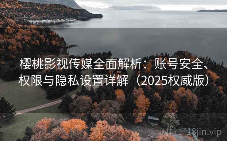 樱桃影视传媒全面解析：账号安全、权限与隐私设置详解（2025权威版）