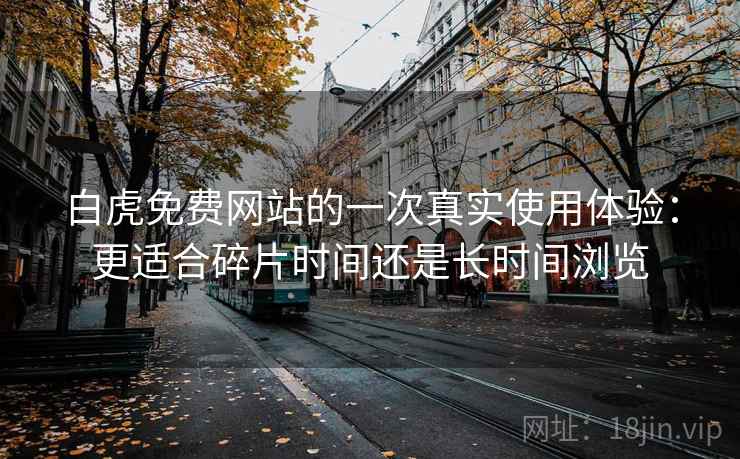 白虎免费网站的一次真实使用体验:更适合碎片时间还是长时间浏览 白虎免费网站的一次真实使用体验:更适合碎片时间还是长时间浏览